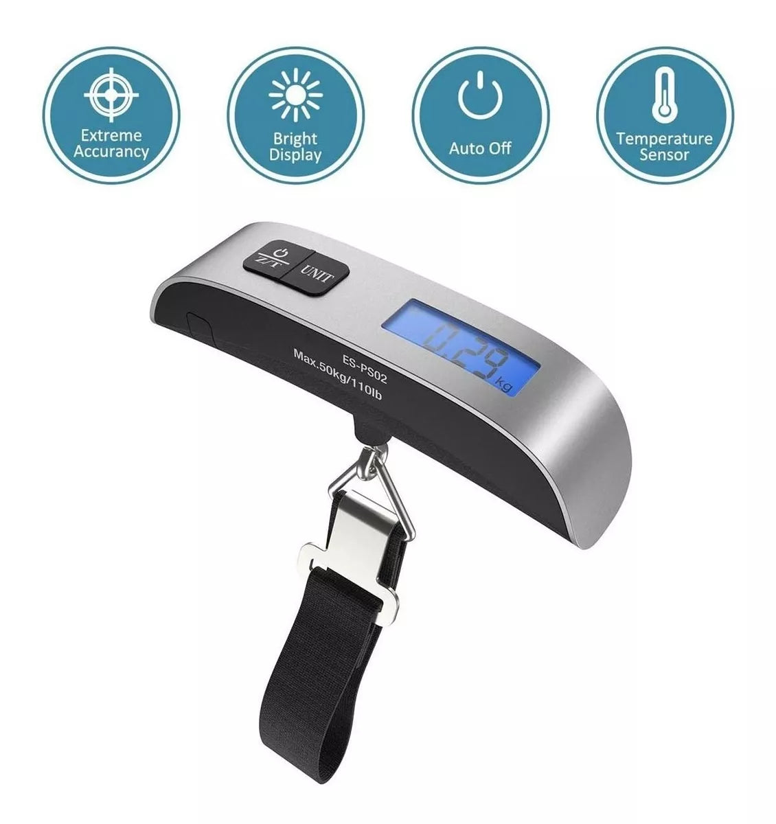 Báscula Digital 50 kg – Controla el peso de tus cosas