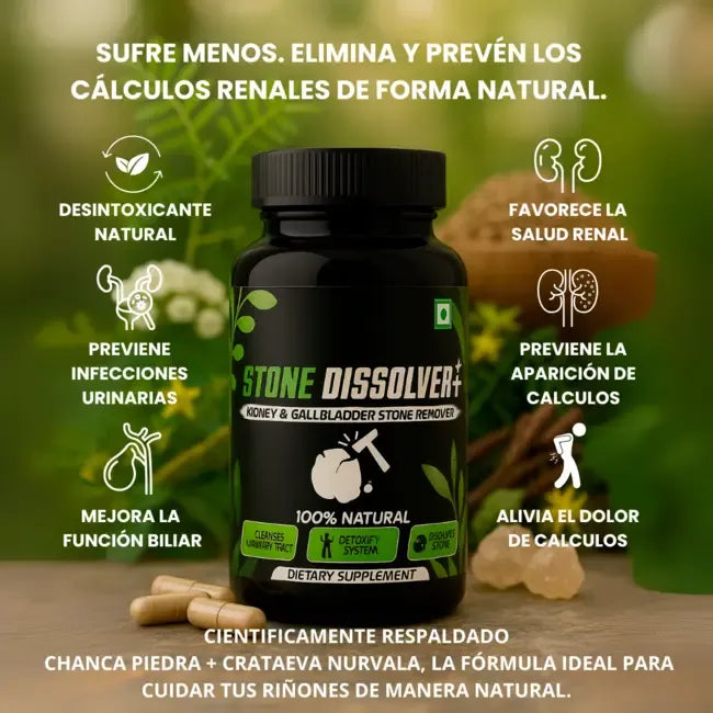 STONE DISSOLVER+ (Eliminador de calculos renales)