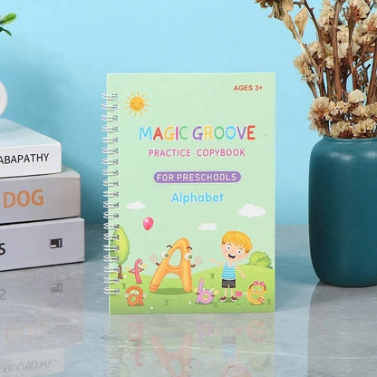 Set de 4 Llibros de Caligrafia para niños