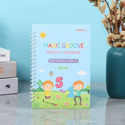 Set de 4 Llibros de Caligrafia para niños