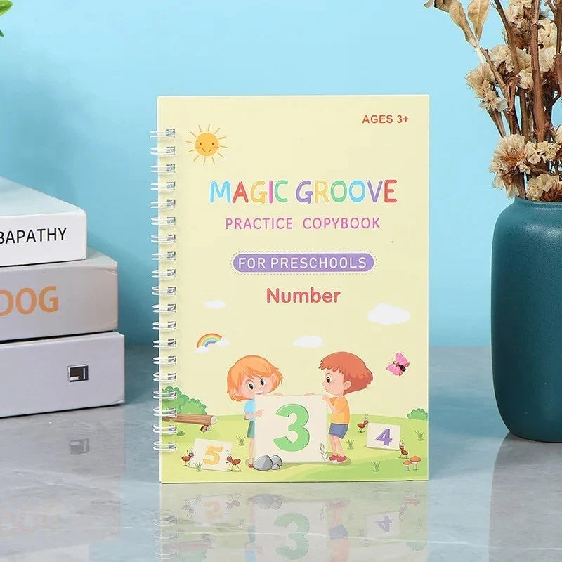 Set de 4 Llibros de Caligrafia para niños