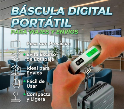 Báscula Digital 50 kg – Controla el peso de tus cosas